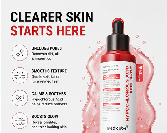 Hypochlorous Acid Peel Shot